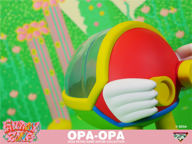 Sega Retro Game Soft Vinyl Collection Fantasy Zone Opa-Opa