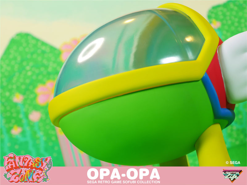 Sega Retro Game Soft Vinyl Collection Fantasy Zone Opa-Opa