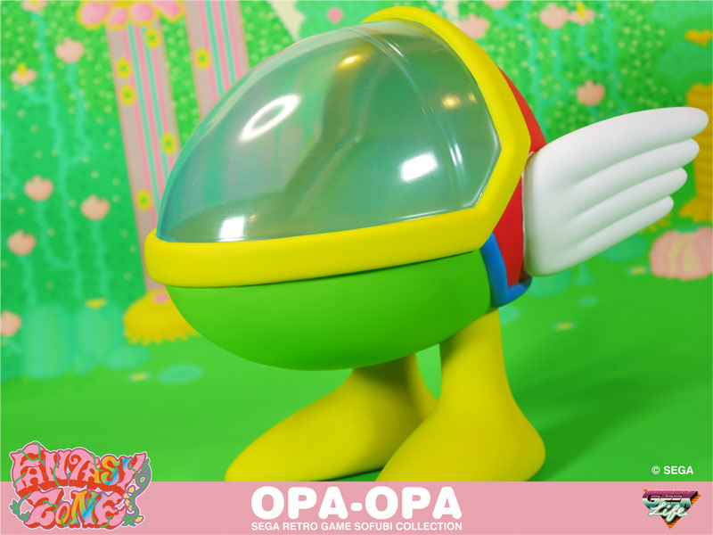 Sega Retro Game Soft Vinyl Collection Fantasy Zone Opa-Opa