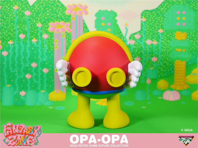 Sega Retro Game Soft Vinyl Collection Fantasy Zone Opa-Opa