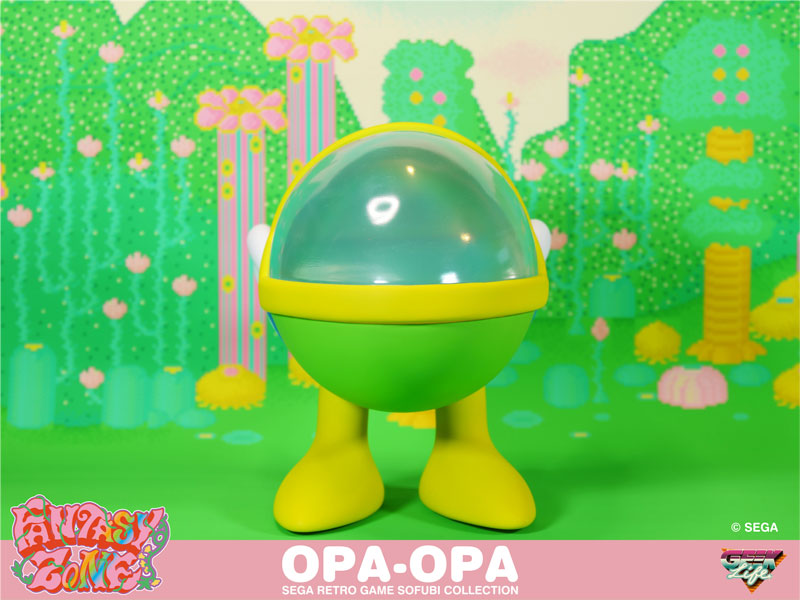Sega Retro Game Soft Vinyl Collection Fantasy Zone Opa-Opa