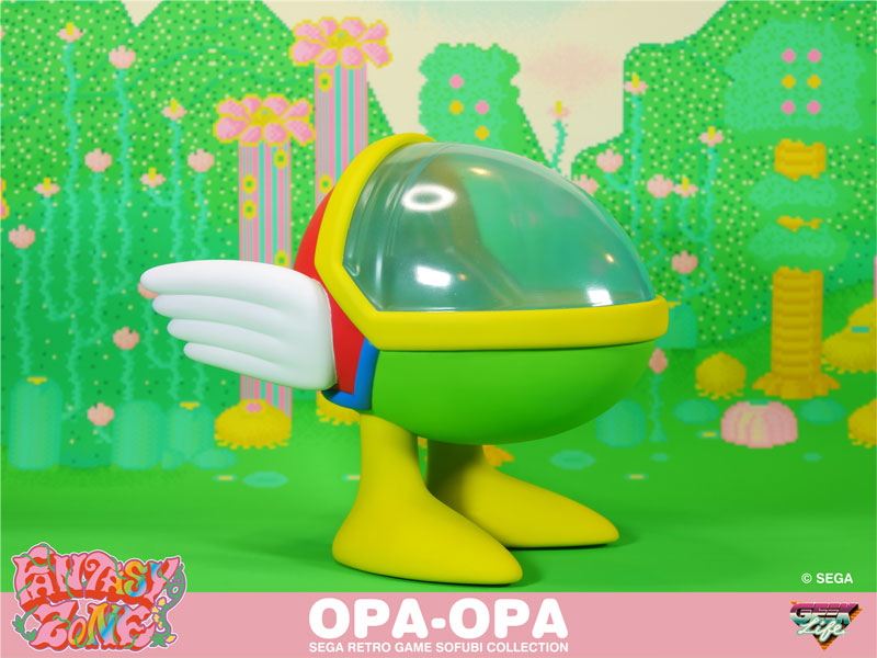 Sega Retro Game Soft Vinyl Collection Fantasy Zone Opa-Opa