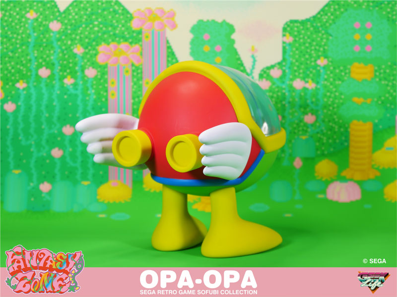 Sega Retro Game Soft Vinyl Collection Fantasy Zone Opa-Opa