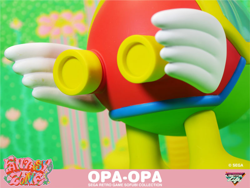 Sega Retro Game Soft Vinyl Collection Fantasy Zone Opa-Opa