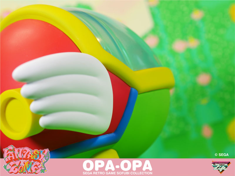 Sega Retro Game Soft Vinyl Collection Fantasy Zone Opa-Opa