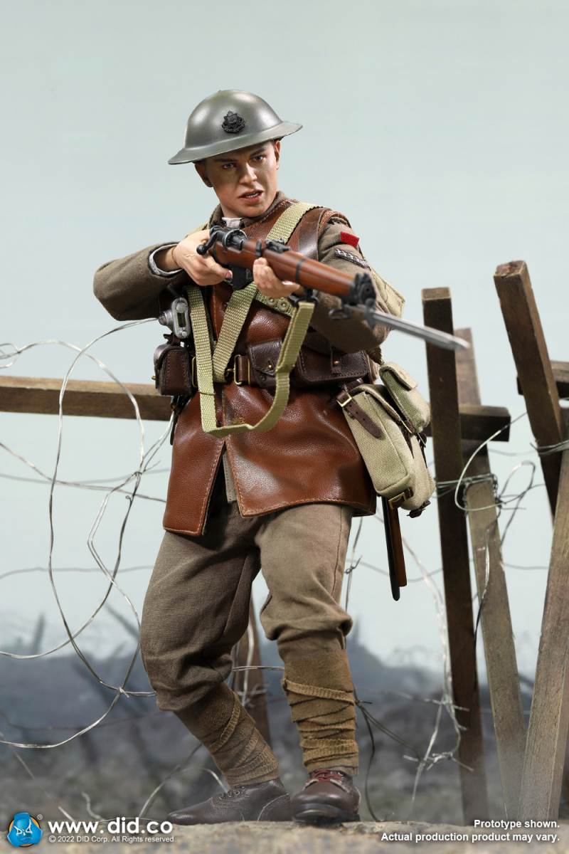 World War I British Infantry Tom & Trench Scene Set