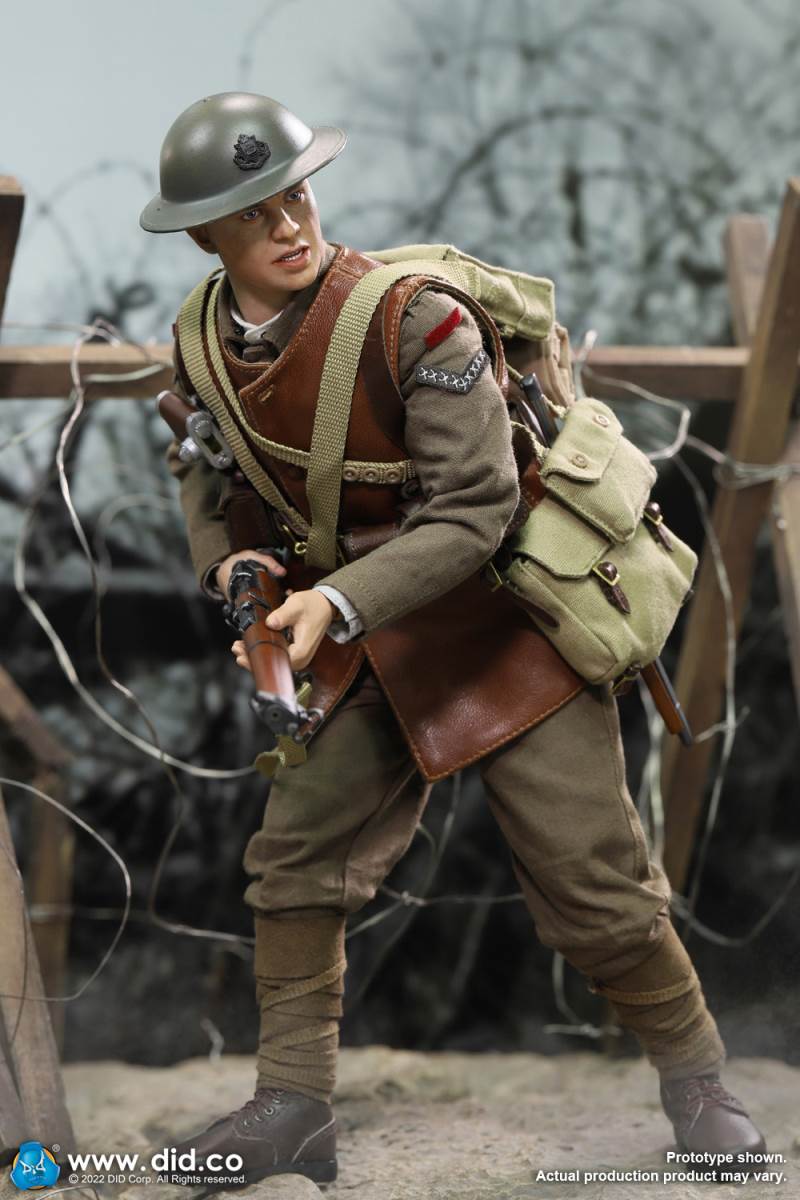 World War I British Infantry Tom & Trench Scene Set