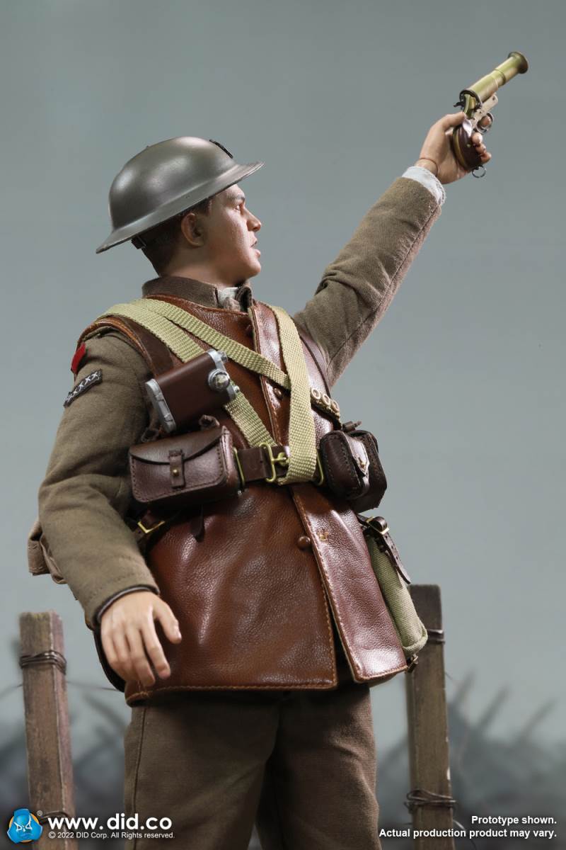 World War I British Infantry Tom & Trench Scene Set