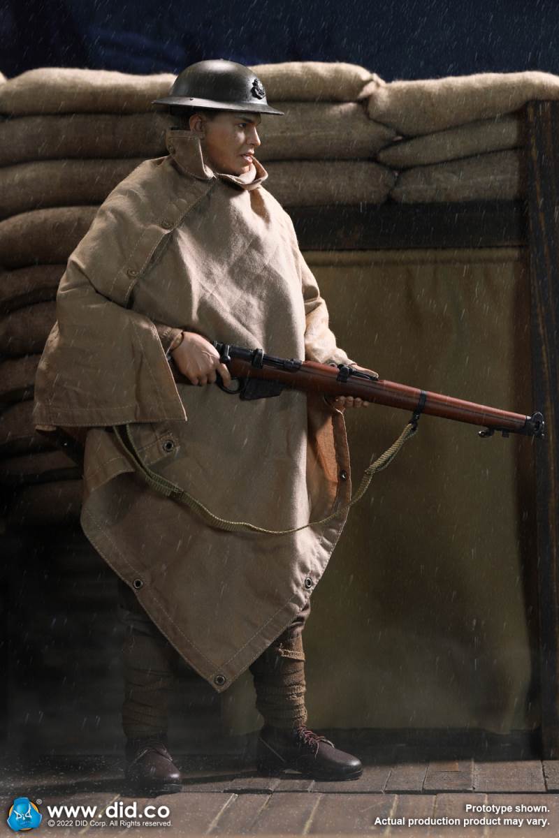 World War I British Infantry Tom & Trench Scene Set