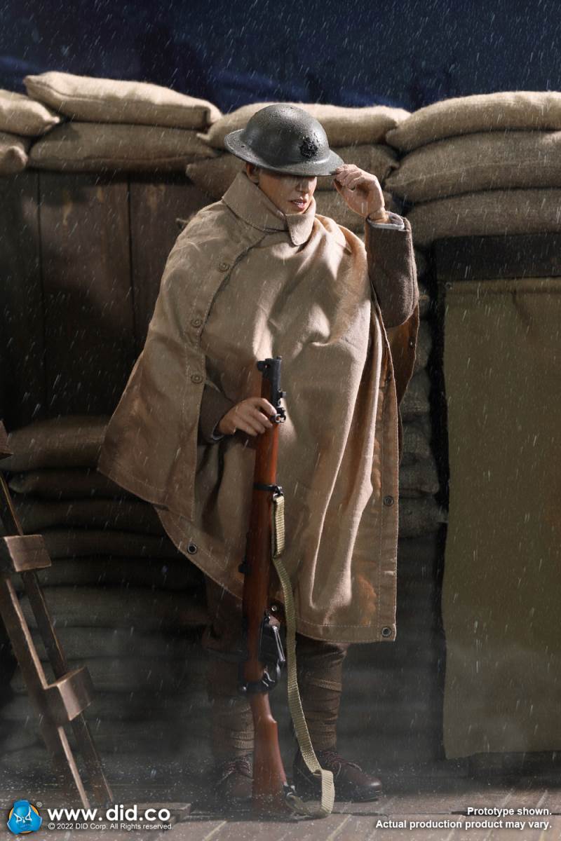 World War I British Infantry Tom & Trench Scene Set
