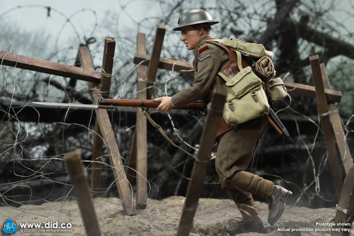 World War I British Infantry Tom & Trench Scene Set