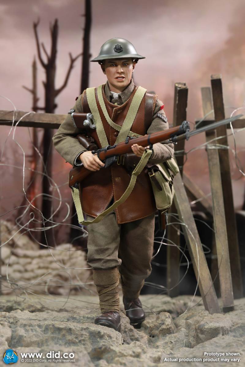 World War I British Infantry Tom & Trench Scene Set