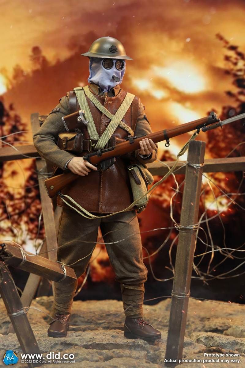 World War I British Infantry Tom & Trench Scene Set