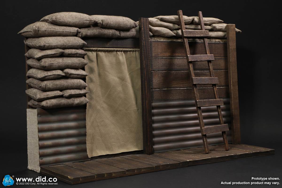 World War I British Infantry Tom & Trench Scene Set