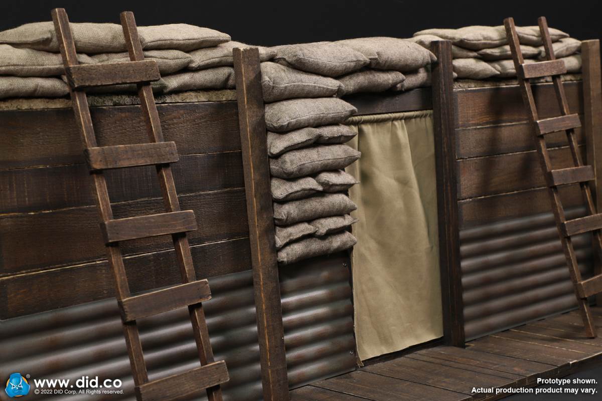 World War I British Infantry Tom & Trench Scene Set