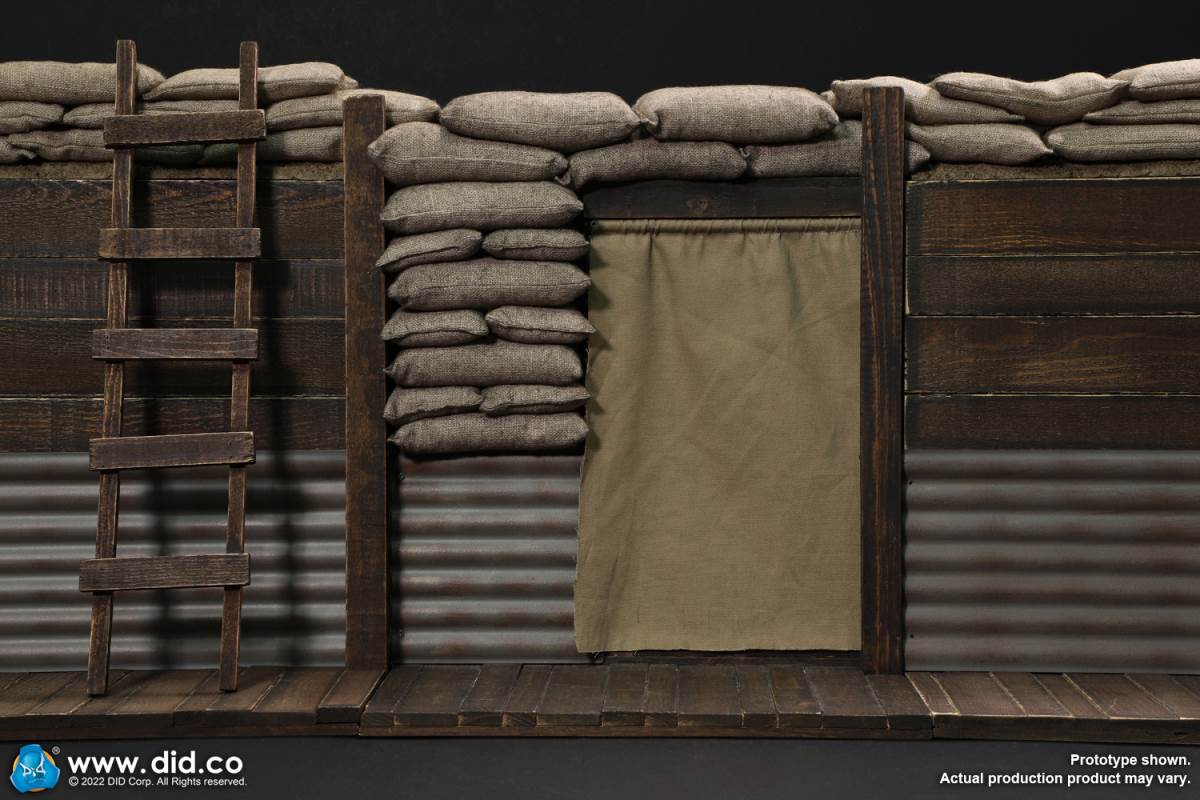 World War I British Infantry Tom & Trench Scene Set