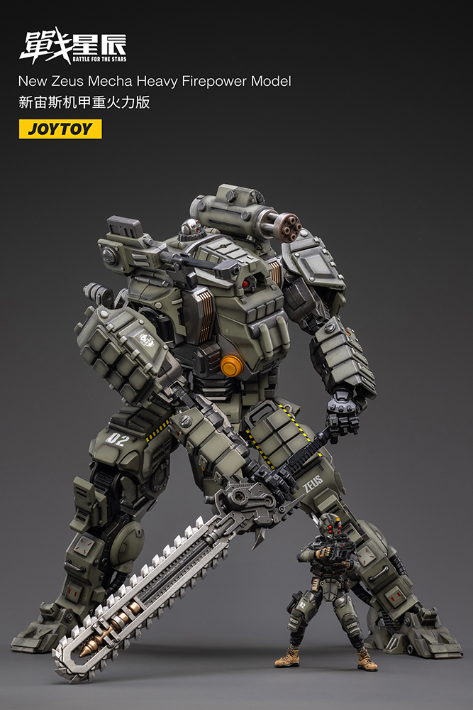 New Zeus Mecha Heavy Firepower Model
