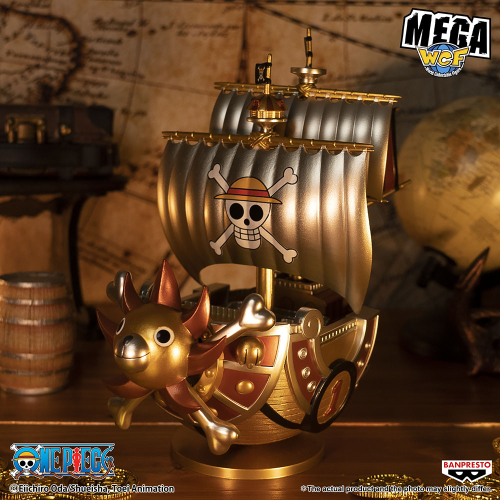 Thousand Sunny (One Piece Mega WCF Special Gold Color)