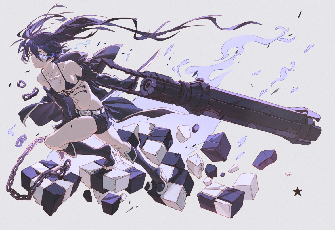 Black Rock Shooter HxxG Edition. 1/7