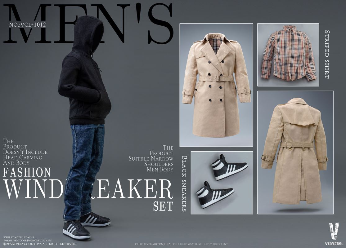 Men - Women's Fashion Windbreaker Set 1/6