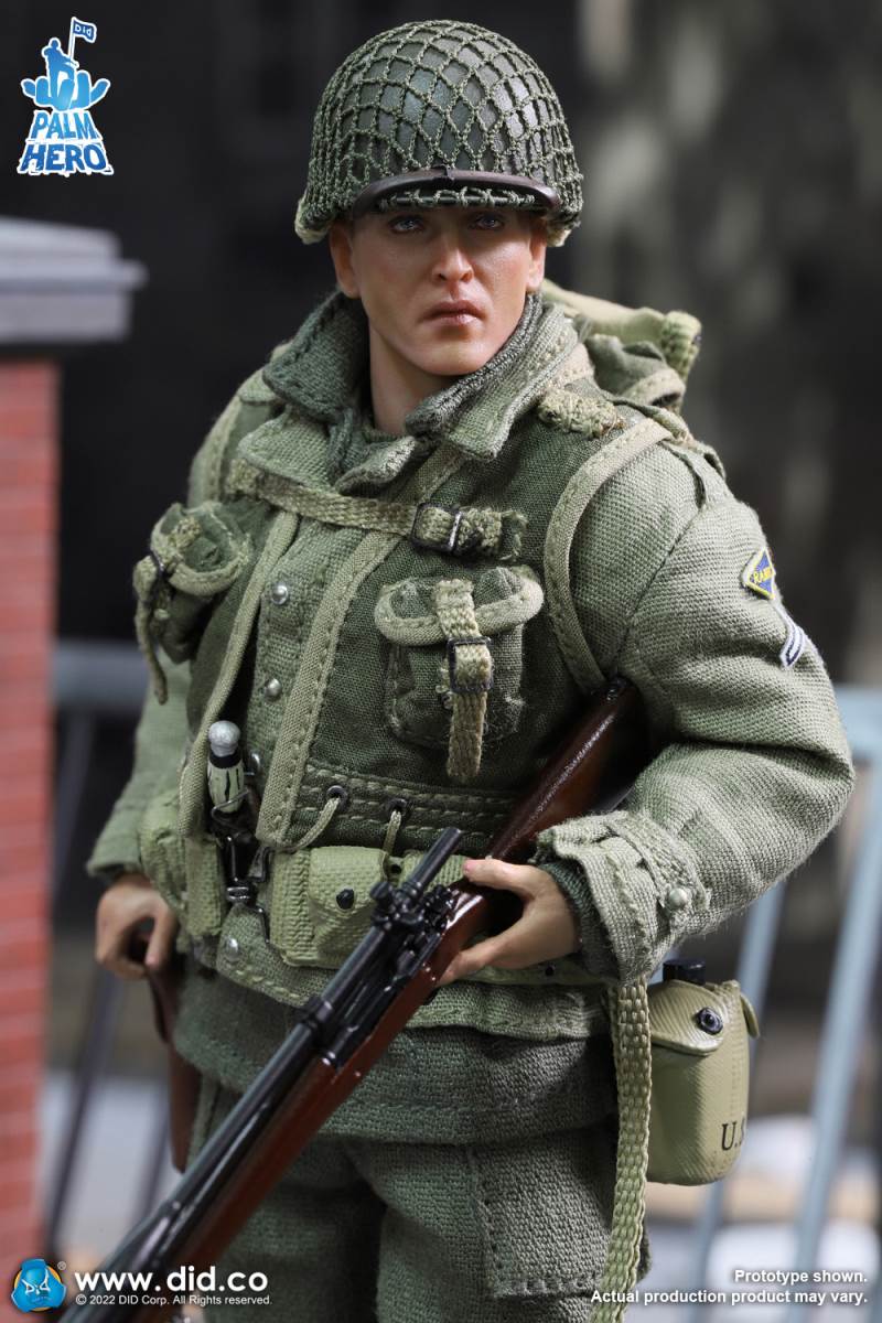 Pocket Hero - WWII US Ranger 2nd Sniper Jackson 1/12