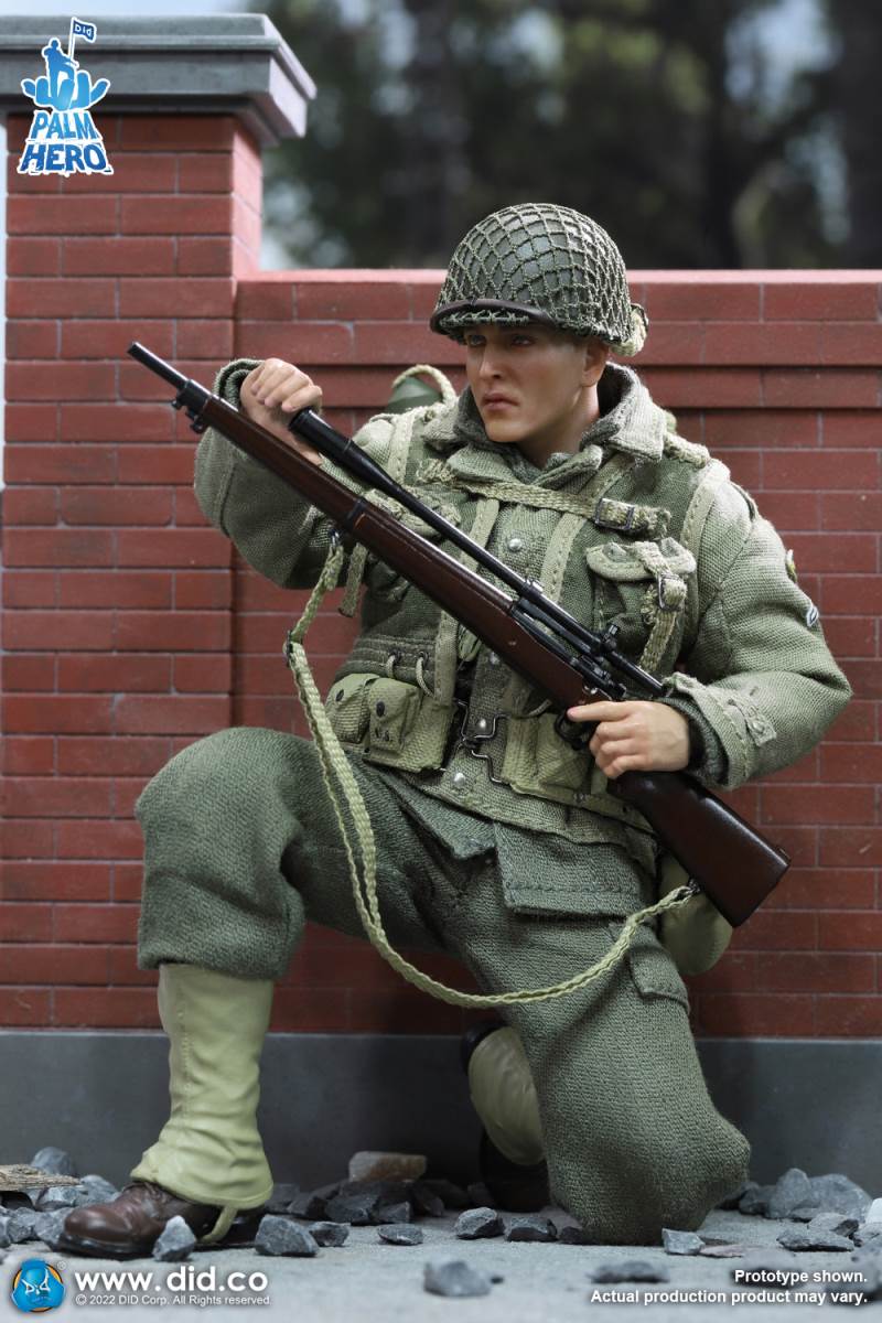 Pocket Hero - WWII US Ranger 2nd Sniper Jackson 1/12