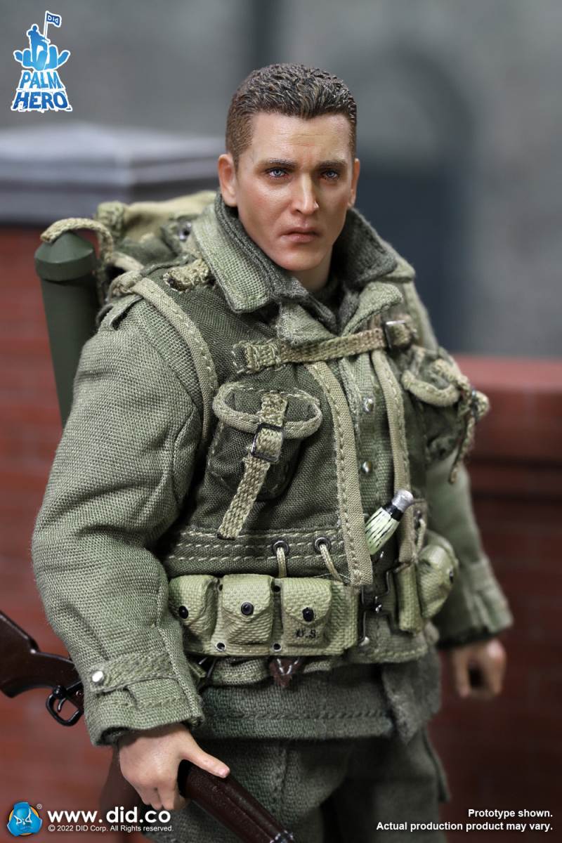 Pocket Hero - WWII US Ranger 2nd Sniper Jackson 1/12