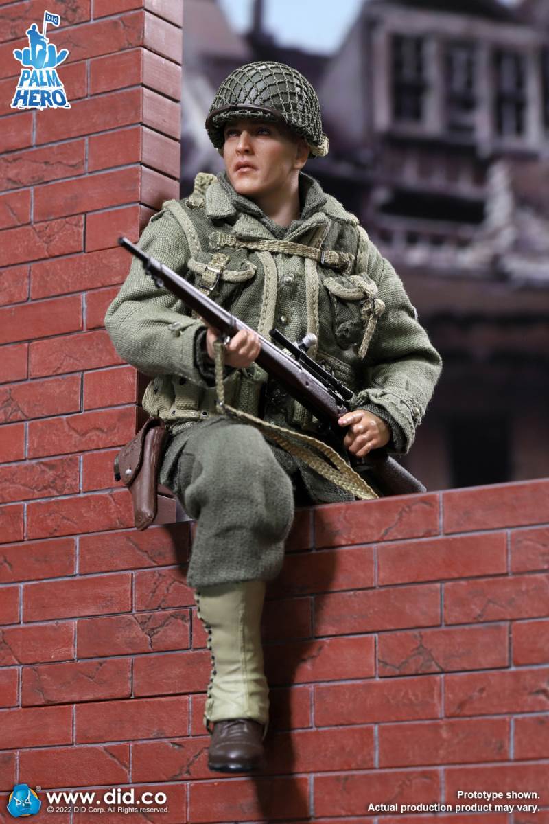 Pocket Hero - WWII US Ranger 2nd Sniper Jackson 1/12