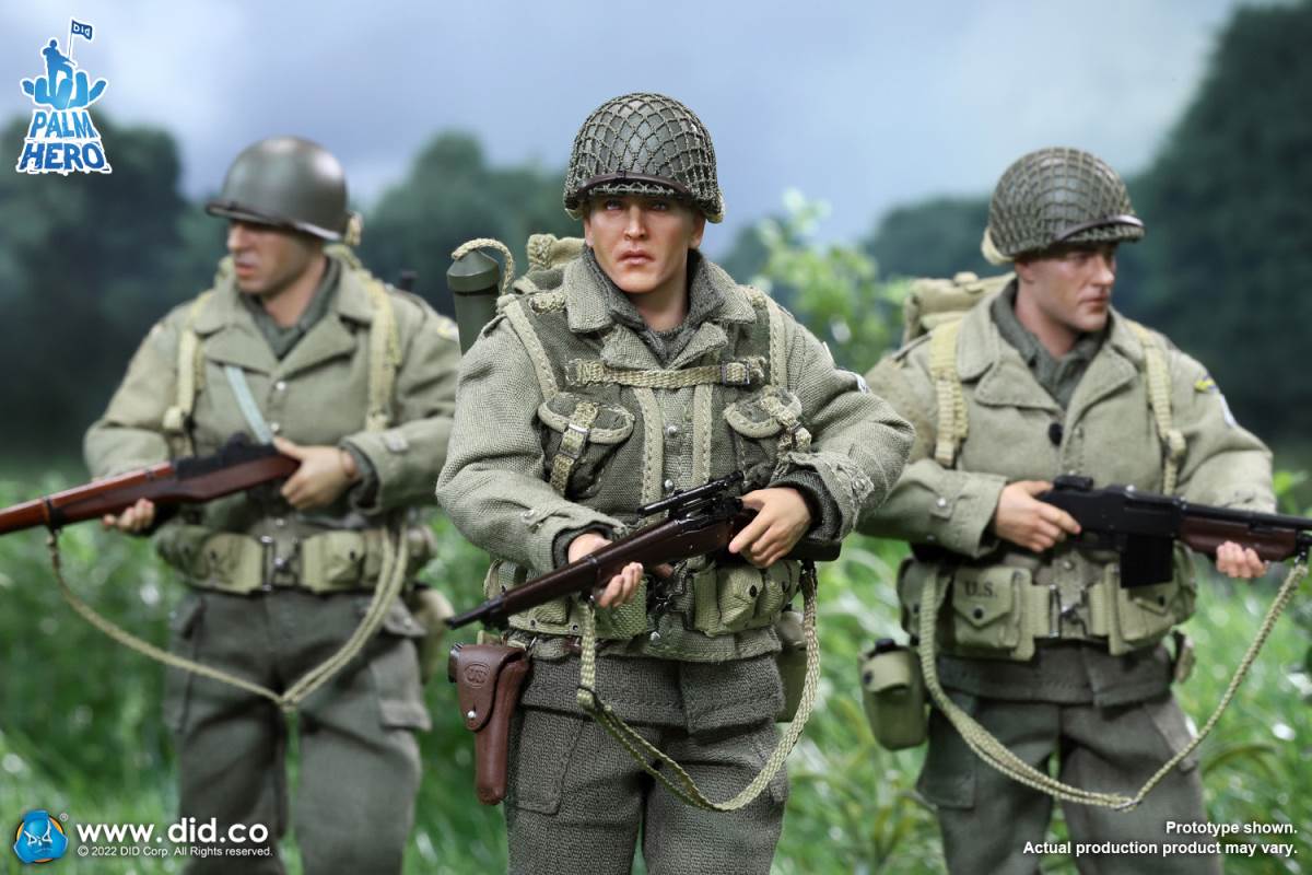 Pocket Hero - WWII US Ranger 2nd Sniper Jackson 1/12