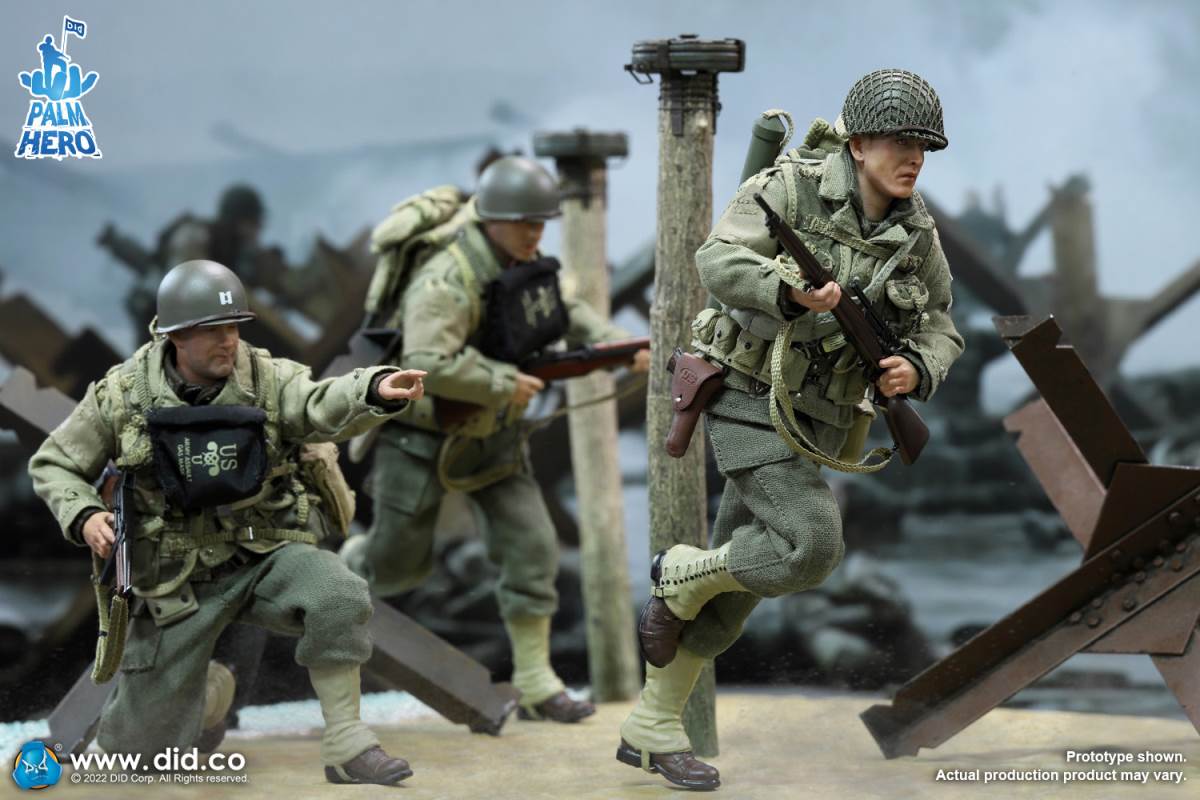 Pocket Hero - WWII US Ranger 2nd Sniper Jackson 1/12