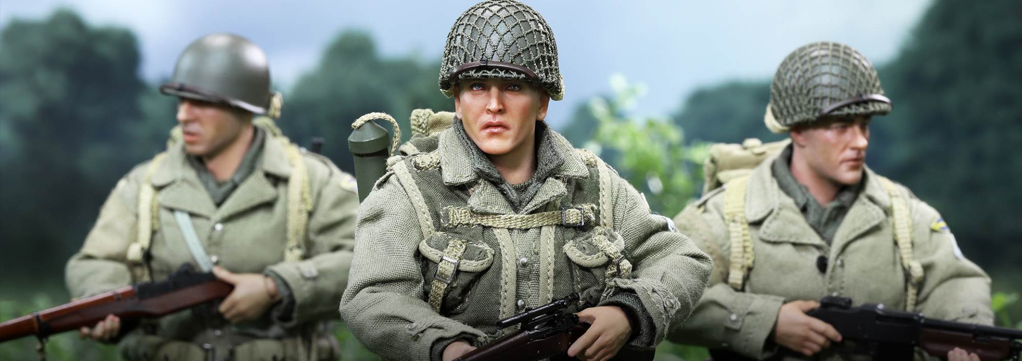 Pocket Hero - WWII US Ranger 2nd Sniper Jackson 1/12