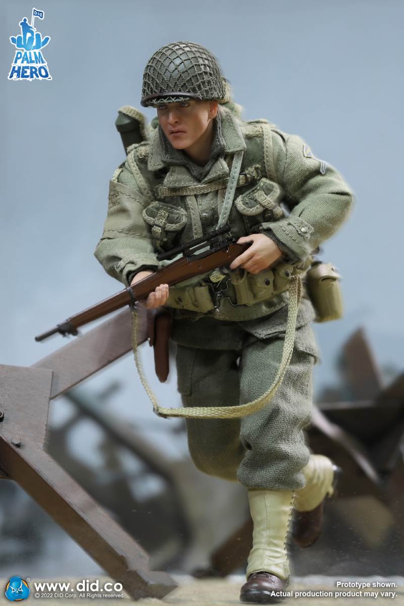 Pocket Hero - WWII US Ranger 2nd Sniper Jackson 1/12