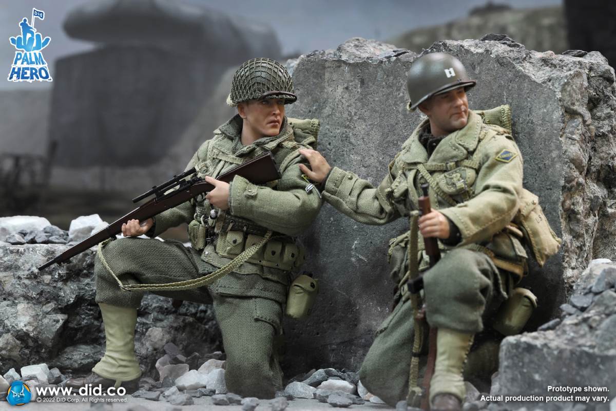 Pocket Hero - WWII US Ranger 2nd Sniper Jackson 1/12