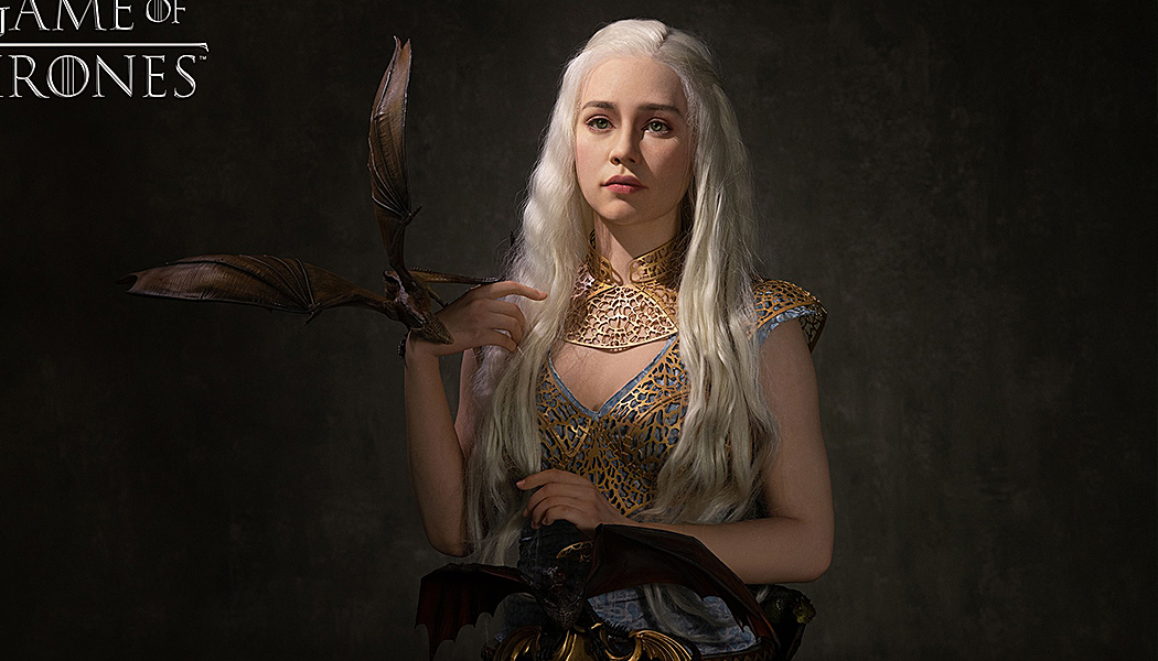 Game of Thrones: Daenerys Targaryen life-size bust