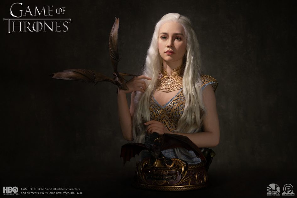 Game of Thrones: Daenerys Targaryen life-size bust