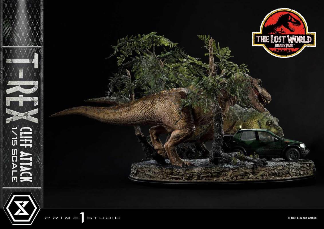 The Lost World: Jurassic Park (Film) T-Rex Cliff Attack