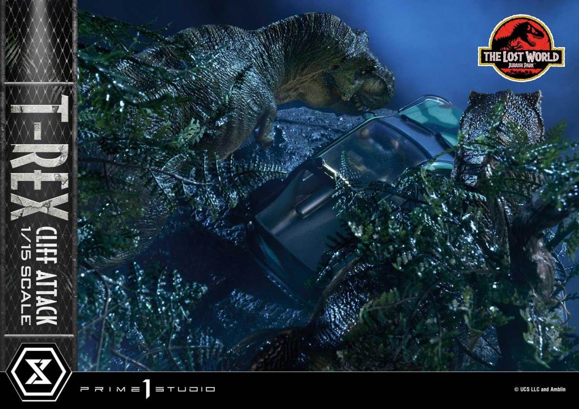 The Lost World: Jurassic Park (Film) T-Rex Cliff Attack