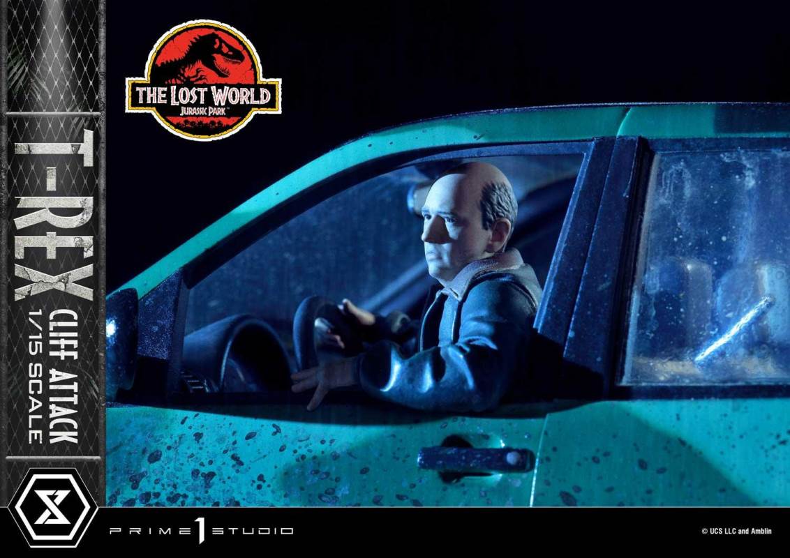 The Lost World: Jurassic Park (Film) T-Rex Cliff Attack