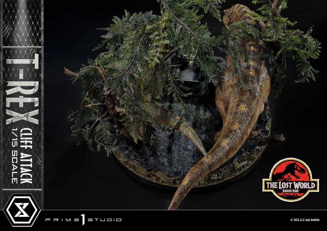 The Lost World: Jurassic Park (Film) T-Rex Cliff Attack