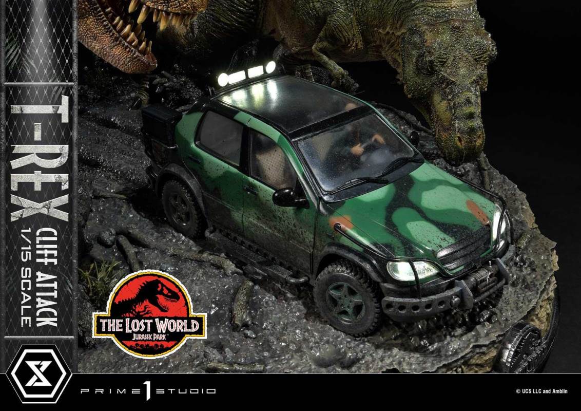 The Lost World: Jurassic Park (Film) T-Rex Cliff Attack