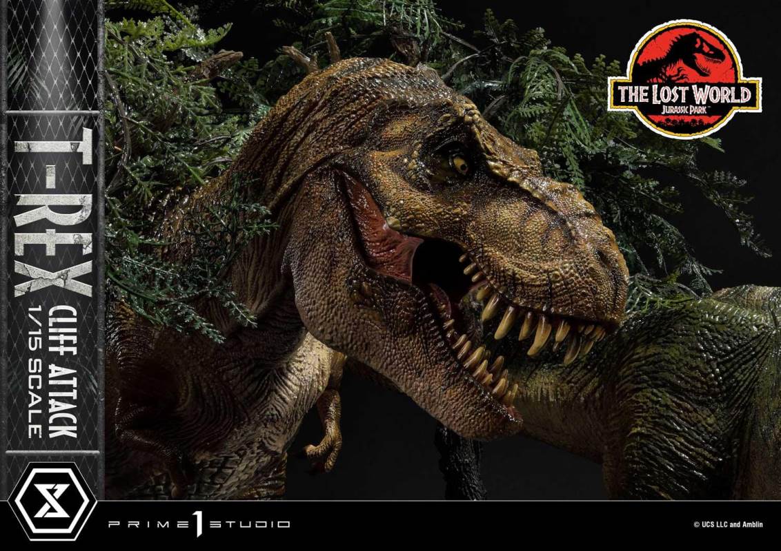 The Lost World: Jurassic Park (Film) T-Rex Cliff Attack