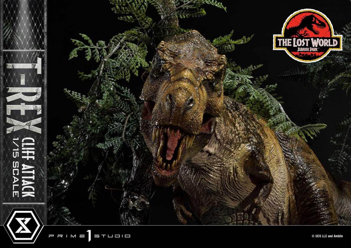 The Lost World: Jurassic Park (Film) T-Rex Cliff Attack