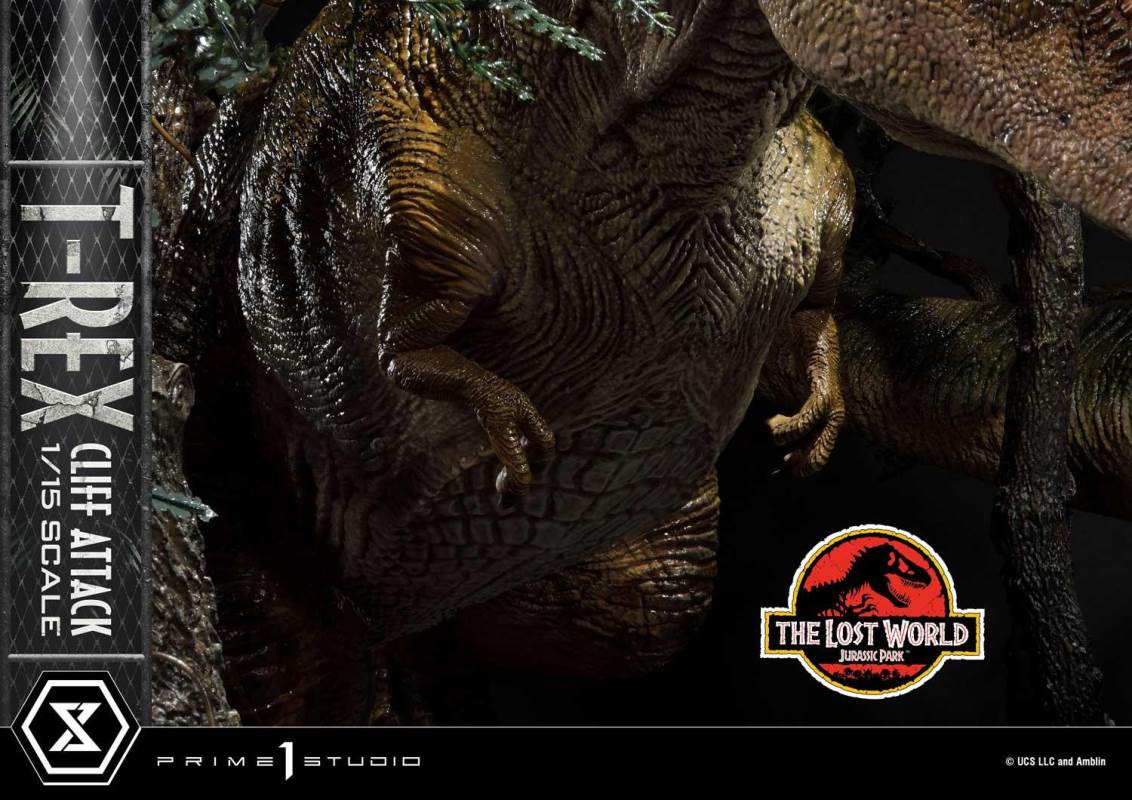 The Lost World: Jurassic Park (Film) T-Rex Cliff Attack