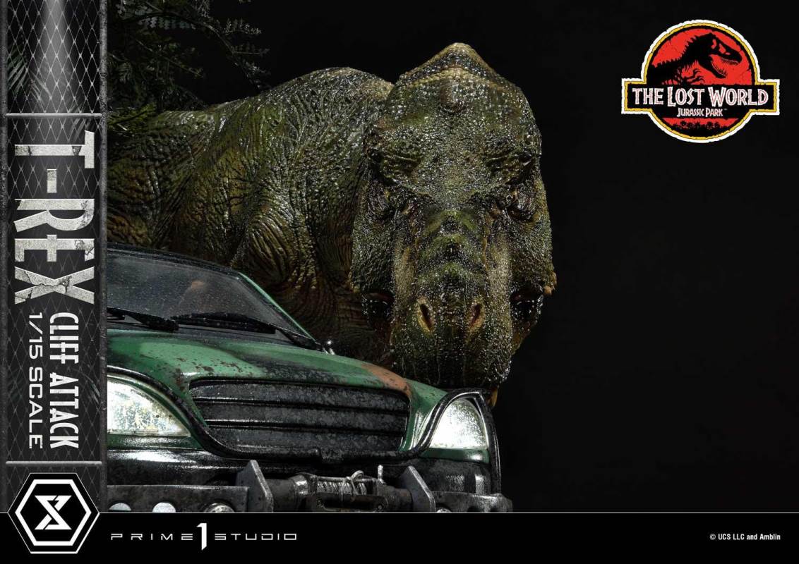 The Lost World: Jurassic Park (Film) T-Rex Cliff Attack