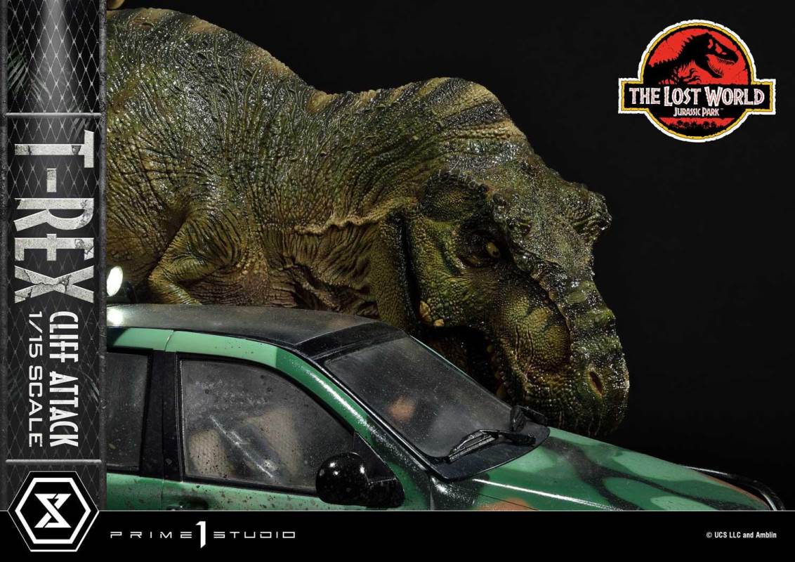 The Lost World: Jurassic Park (Film) T-Rex Cliff Attack