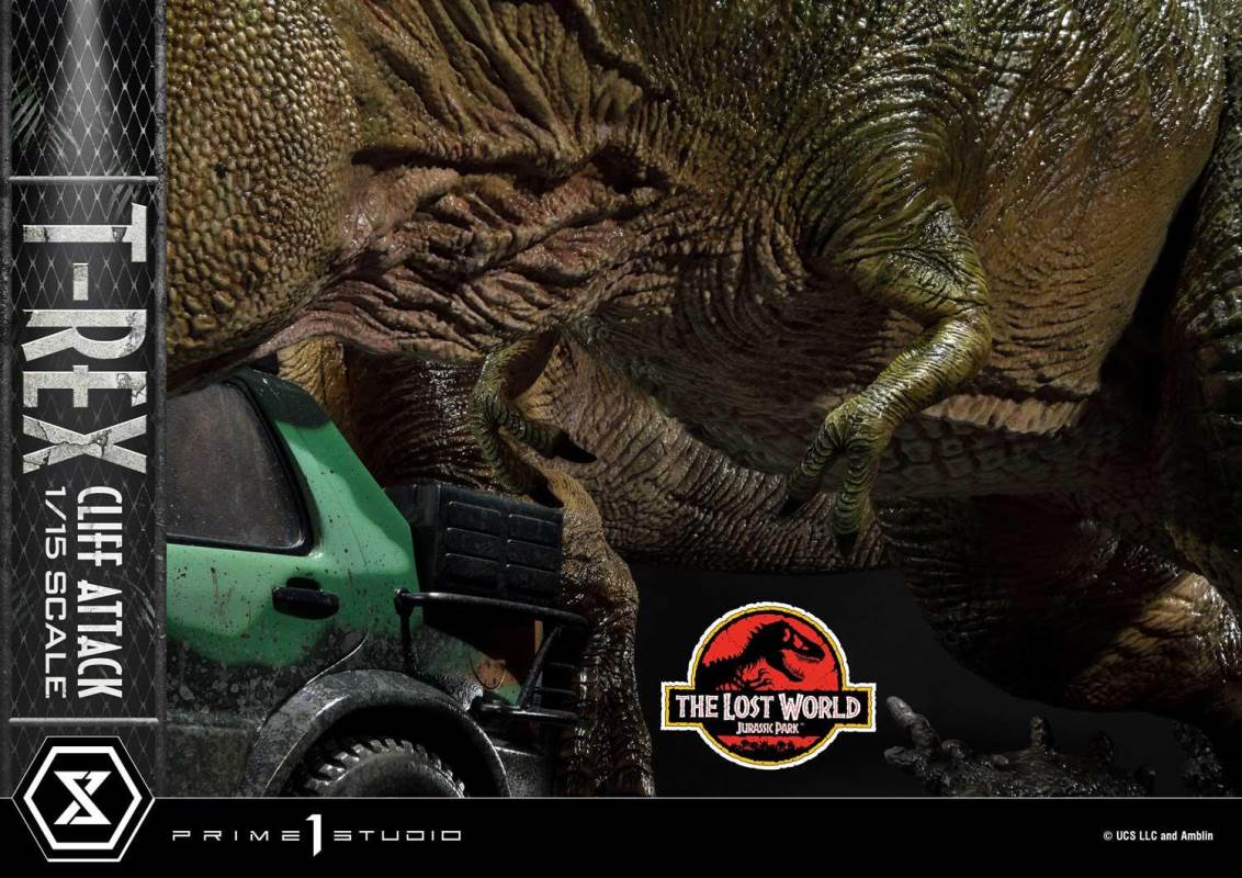 The Lost World: Jurassic Park (Film) T-Rex Cliff Attack