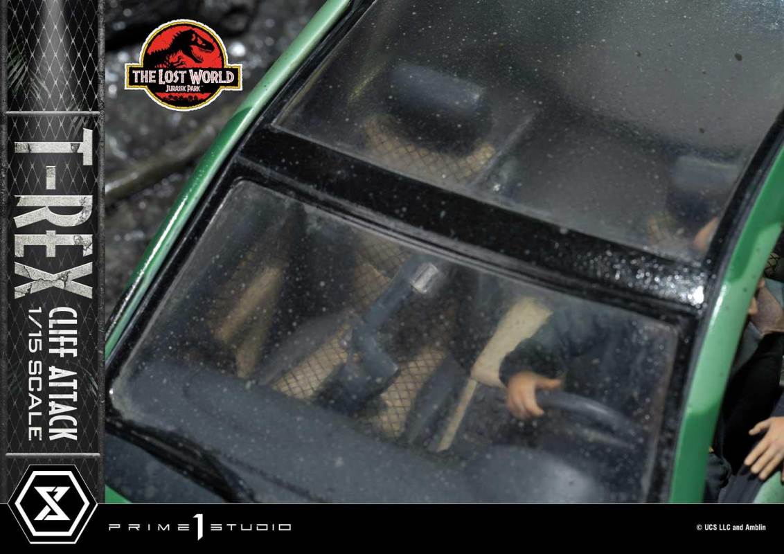 The Lost World: Jurassic Park (Film) T-Rex Cliff Attack