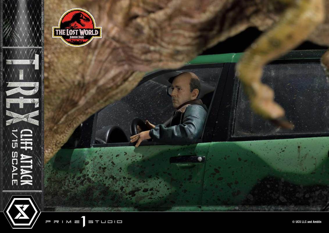 The Lost World: Jurassic Park (Film) T-Rex Cliff Attack