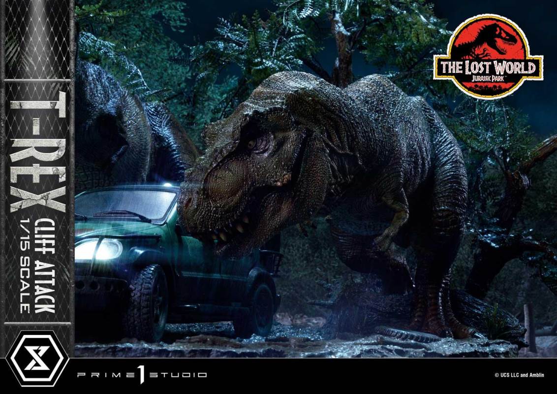 The Lost World: Jurassic Park (Film) T-Rex Cliff Attack