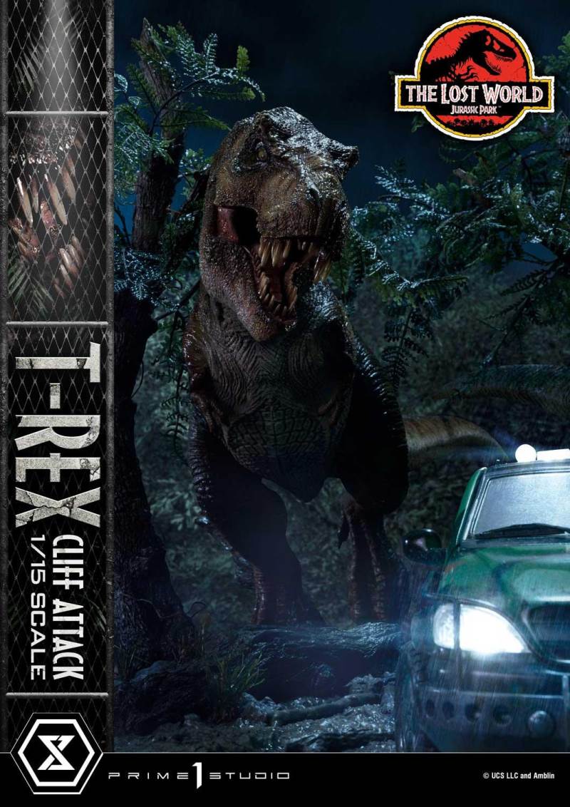 The Lost World: Jurassic Park (Film) T-Rex Cliff Attack